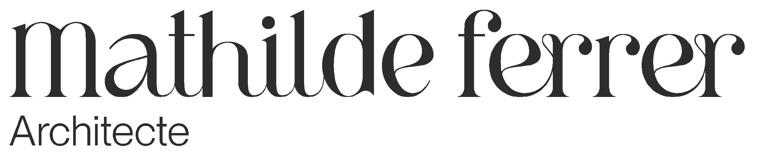 Mathilde FERRER Architecte
